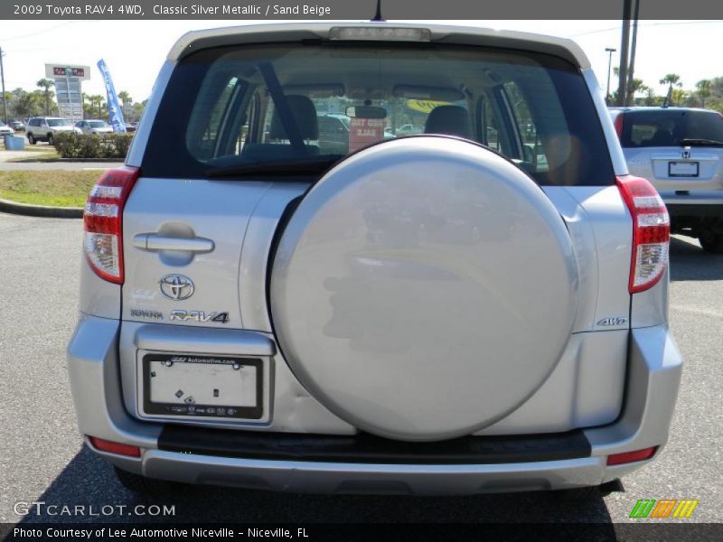 Classic Silver Metallic / Sand Beige 2009 Toyota RAV4 4WD