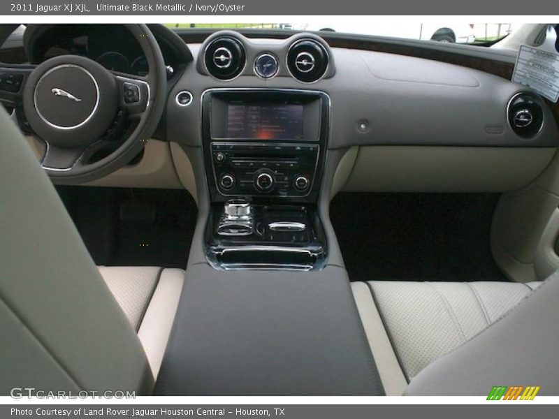 Ultimate Black Metallic / Ivory/Oyster 2011 Jaguar XJ XJL