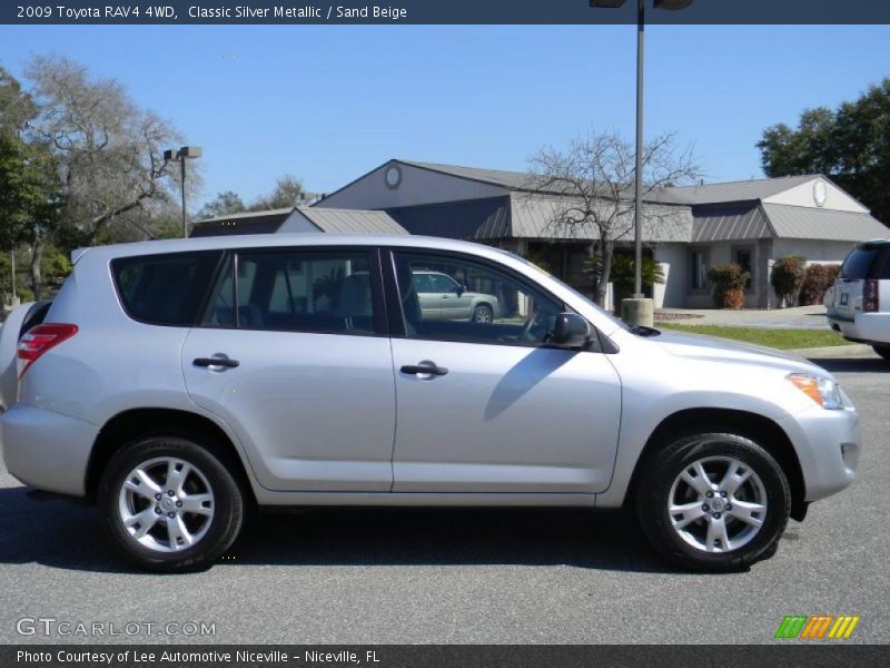 Classic Silver Metallic / Sand Beige 2009 Toyota RAV4 4WD