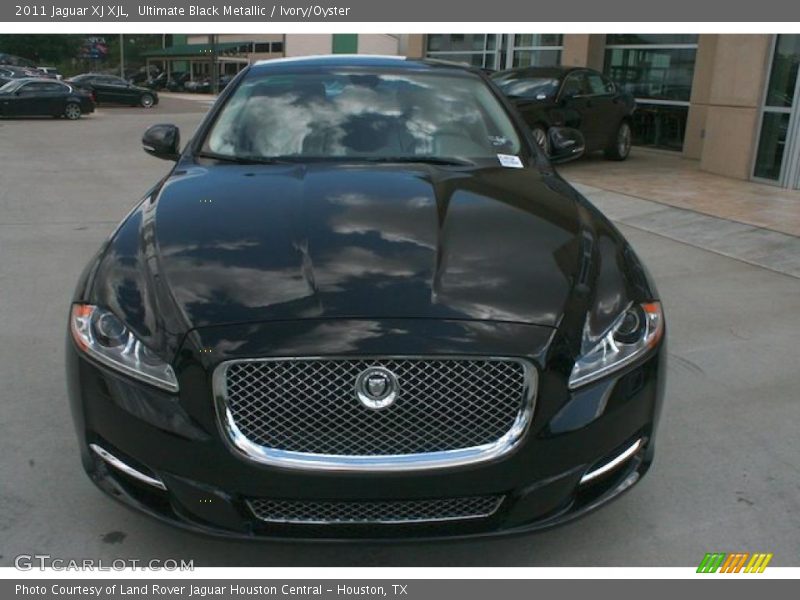 Ultimate Black Metallic / Ivory/Oyster 2011 Jaguar XJ XJL