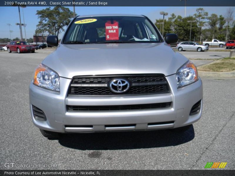 Classic Silver Metallic / Sand Beige 2009 Toyota RAV4 4WD