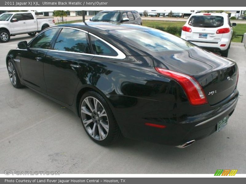 Ultimate Black Metallic / Ivory/Oyster 2011 Jaguar XJ XJL