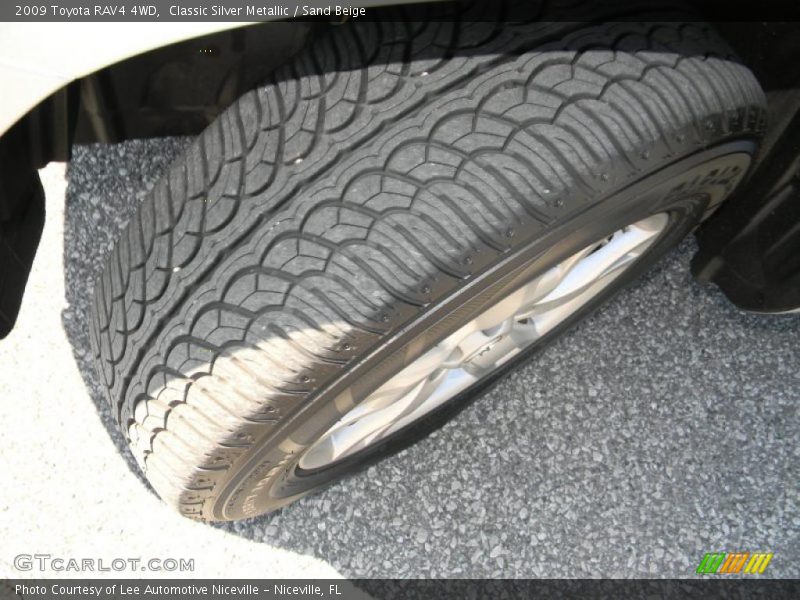 Classic Silver Metallic / Sand Beige 2009 Toyota RAV4 4WD