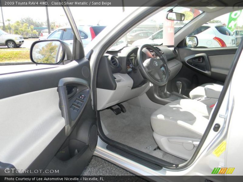 Classic Silver Metallic / Sand Beige 2009 Toyota RAV4 4WD