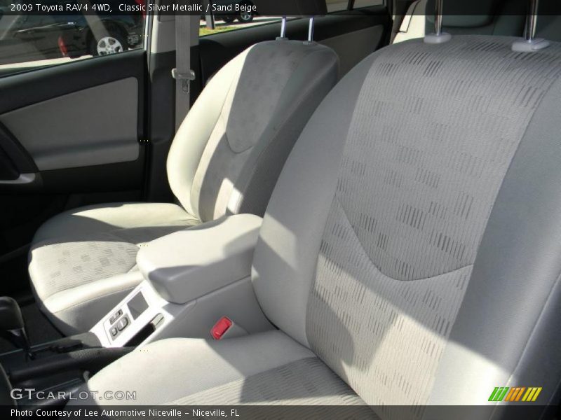 Classic Silver Metallic / Sand Beige 2009 Toyota RAV4 4WD