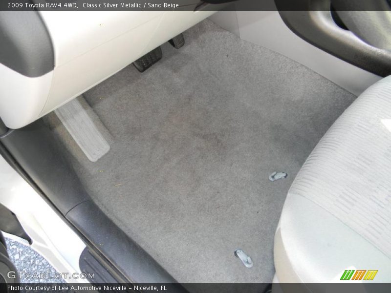 Classic Silver Metallic / Sand Beige 2009 Toyota RAV4 4WD