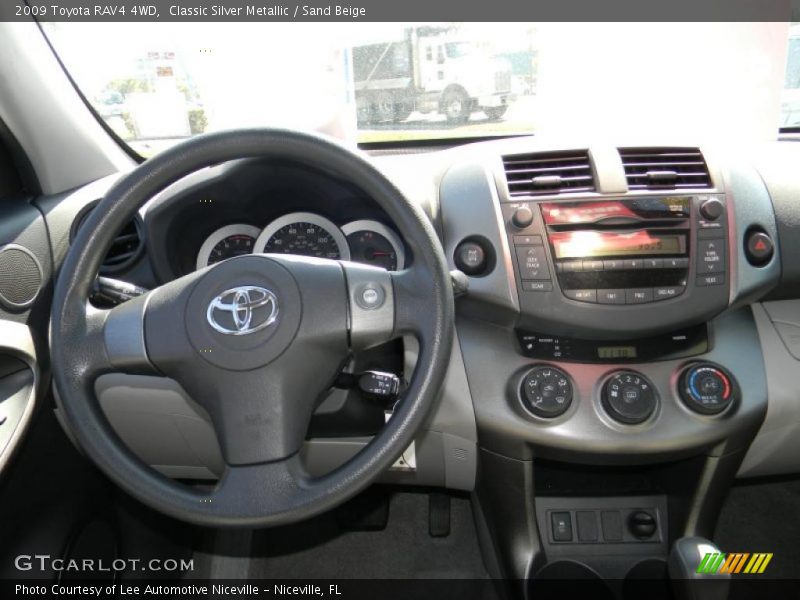 Classic Silver Metallic / Sand Beige 2009 Toyota RAV4 4WD