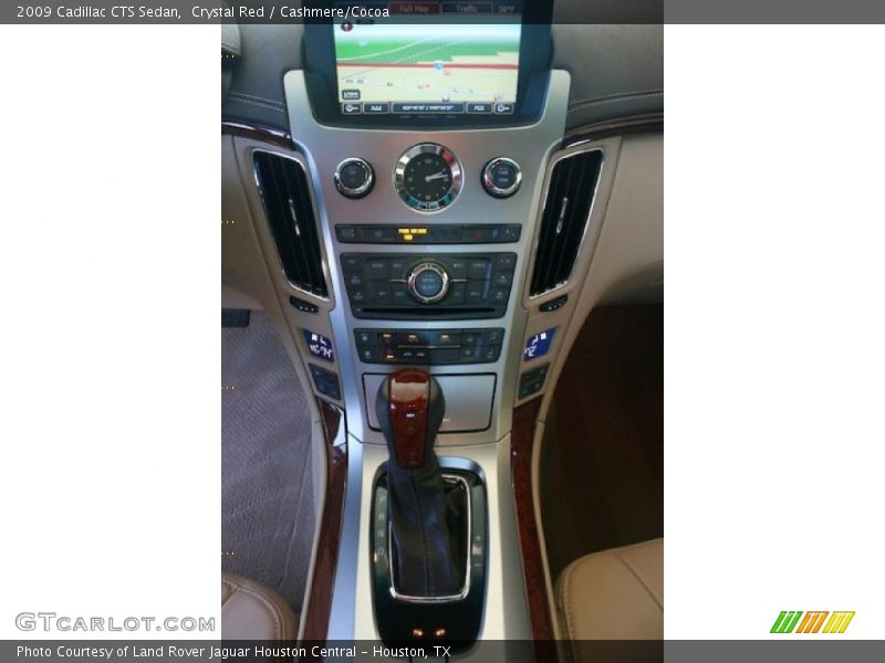 Crystal Red / Cashmere/Cocoa 2009 Cadillac CTS Sedan