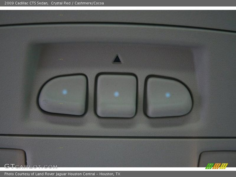 Crystal Red / Cashmere/Cocoa 2009 Cadillac CTS Sedan