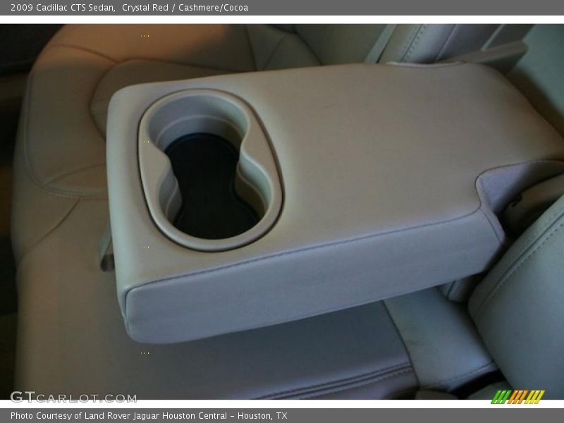 Crystal Red / Cashmere/Cocoa 2009 Cadillac CTS Sedan