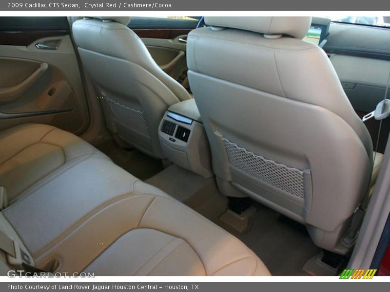 Crystal Red / Cashmere/Cocoa 2009 Cadillac CTS Sedan