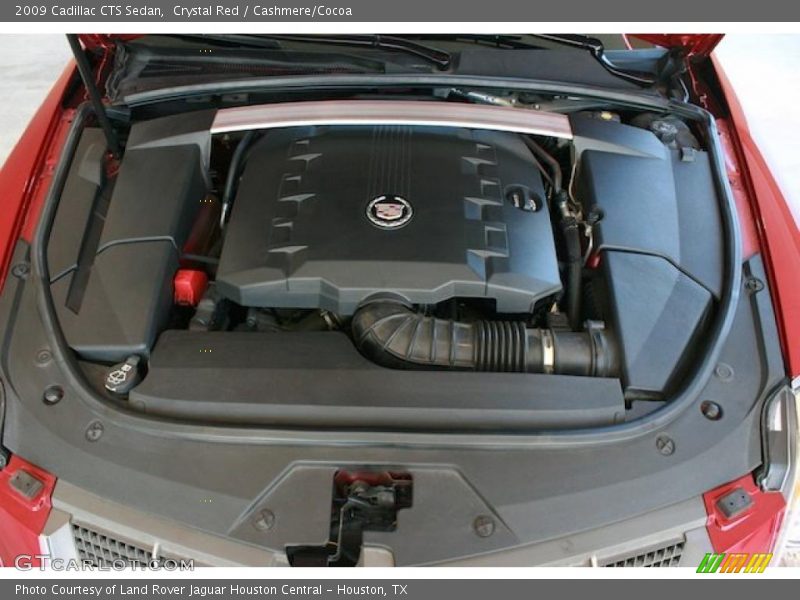 Crystal Red / Cashmere/Cocoa 2009 Cadillac CTS Sedan