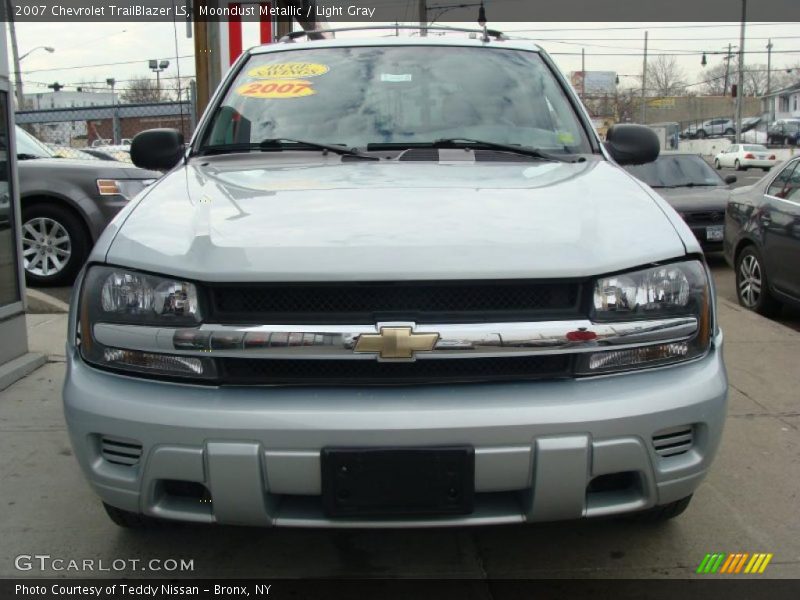 Moondust Metallic / Light Gray 2007 Chevrolet TrailBlazer LS
