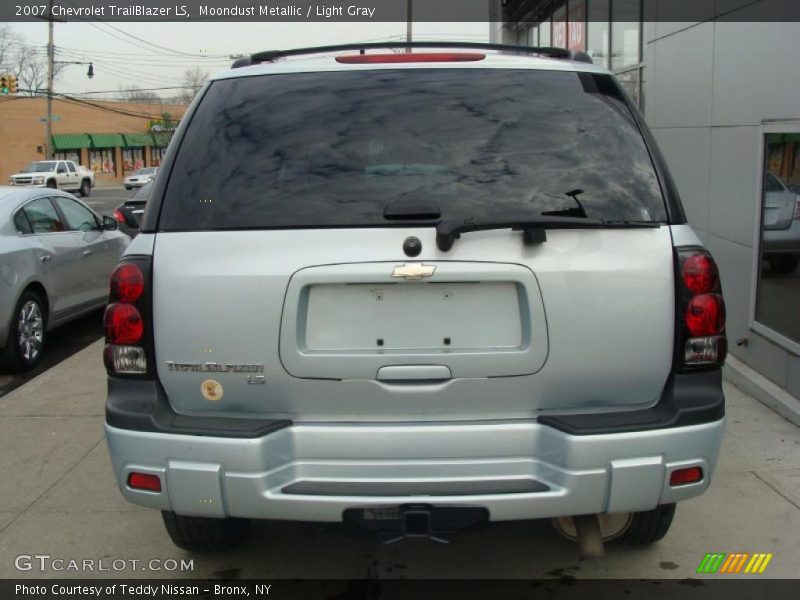 Moondust Metallic / Light Gray 2007 Chevrolet TrailBlazer LS