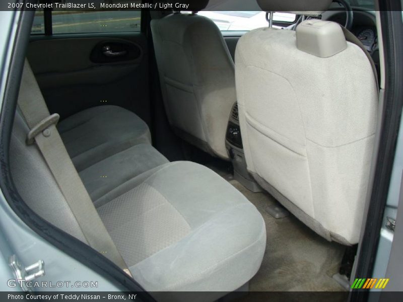 Moondust Metallic / Light Gray 2007 Chevrolet TrailBlazer LS