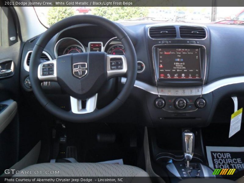 Dashboard of 2011 Journey Crew