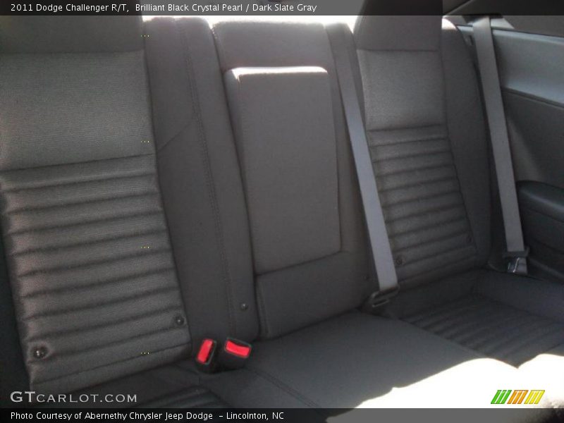 Brilliant Black Crystal Pearl / Dark Slate Gray 2011 Dodge Challenger R/T
