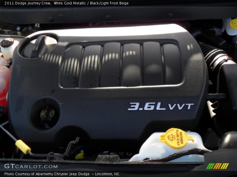  2011 Journey Crew Engine - 3.6 Liter DOHC 24-Valve VVT Pentastar V6