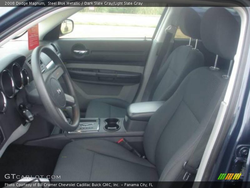 Steel Blue Metallic / Dark Slate Gray/Light Slate Gray 2008 Dodge Magnum