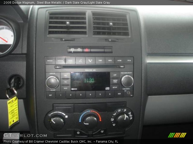 Steel Blue Metallic / Dark Slate Gray/Light Slate Gray 2008 Dodge Magnum