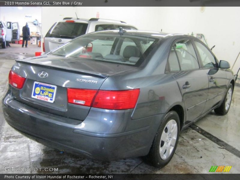 Slate Blue / Gray 2010 Hyundai Sonata GLS
