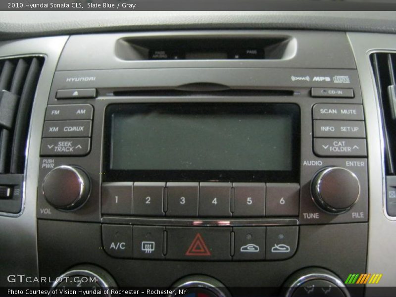 Slate Blue / Gray 2010 Hyundai Sonata GLS