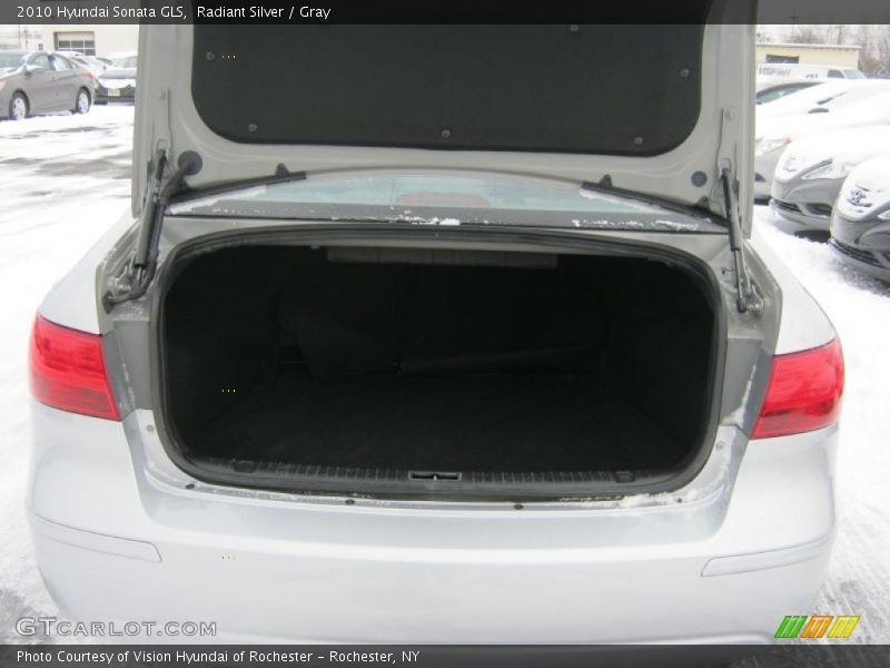 Radiant Silver / Gray 2010 Hyundai Sonata GLS