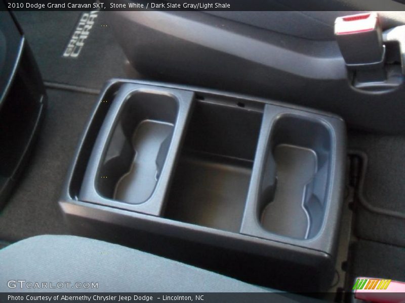 Stone White / Dark Slate Gray/Light Shale 2010 Dodge Grand Caravan SXT