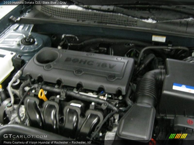 Slate Blue / Gray 2010 Hyundai Sonata GLS