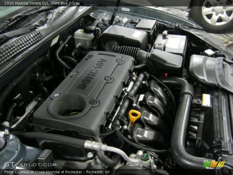 Slate Blue / Gray 2010 Hyundai Sonata GLS
