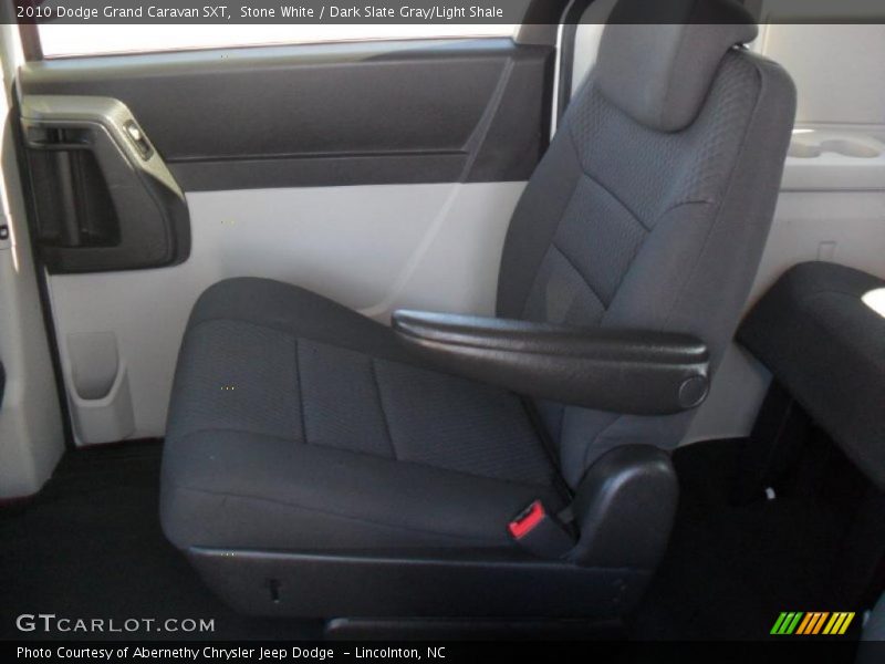 Stone White / Dark Slate Gray/Light Shale 2010 Dodge Grand Caravan SXT