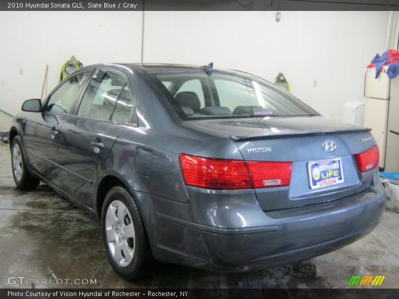 Slate Blue / Gray 2010 Hyundai Sonata GLS