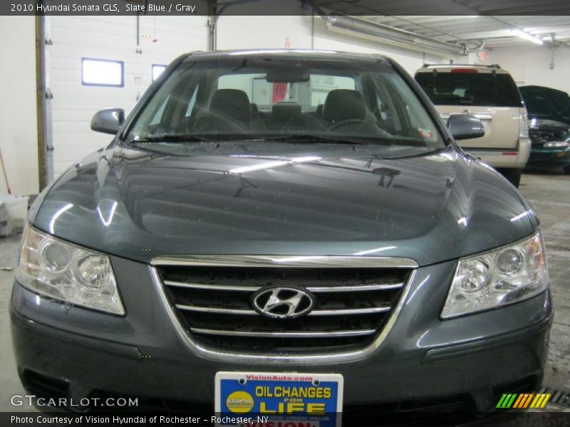 Slate Blue / Gray 2010 Hyundai Sonata GLS