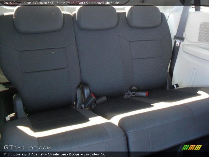 Stone White / Dark Slate Gray/Light Shale 2010 Dodge Grand Caravan SXT