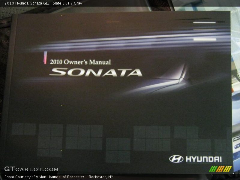 Slate Blue / Gray 2010 Hyundai Sonata GLS