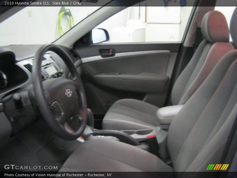 Slate Blue / Gray 2010 Hyundai Sonata GLS