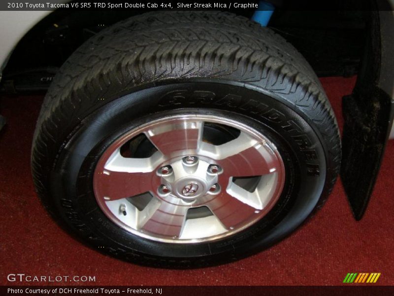 Silver Streak Mica / Graphite 2010 Toyota Tacoma V6 SR5 TRD Sport Double Cab 4x4