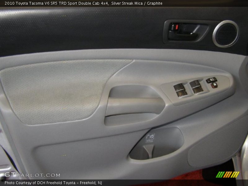 Silver Streak Mica / Graphite 2010 Toyota Tacoma V6 SR5 TRD Sport Double Cab 4x4