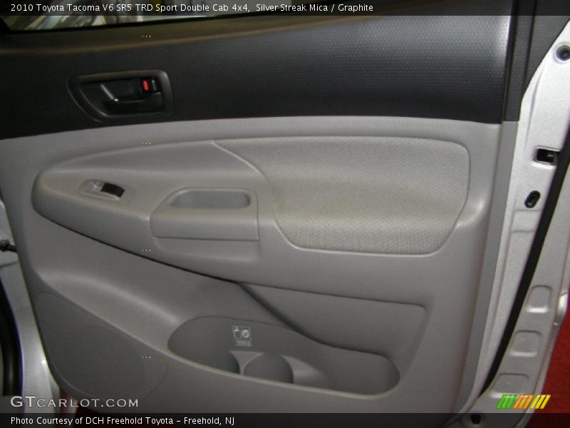 Silver Streak Mica / Graphite 2010 Toyota Tacoma V6 SR5 TRD Sport Double Cab 4x4