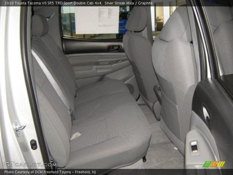 Silver Streak Mica / Graphite 2010 Toyota Tacoma V6 SR5 TRD Sport Double Cab 4x4