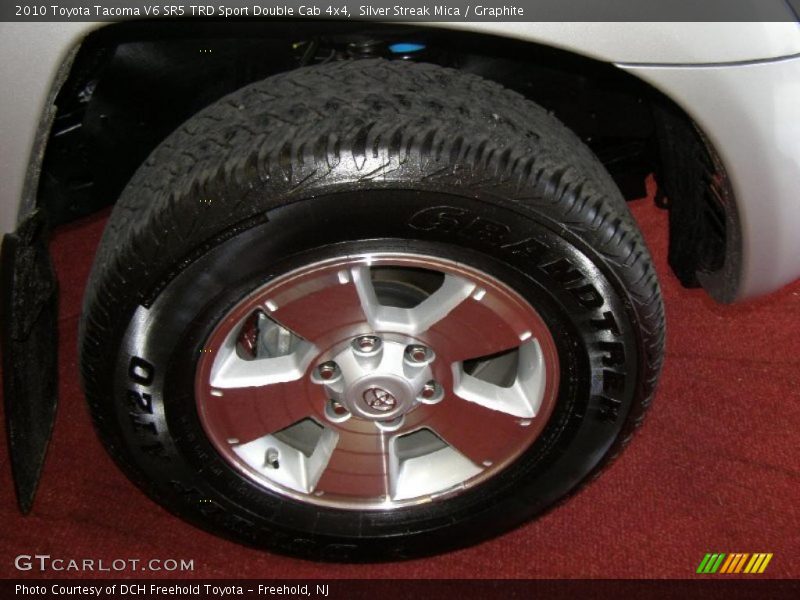 Silver Streak Mica / Graphite 2010 Toyota Tacoma V6 SR5 TRD Sport Double Cab 4x4