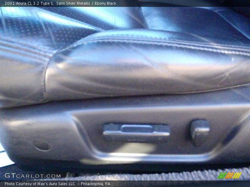 Satin Silver Metallic / Ebony Black 2001 Acura CL 3.2 Type S