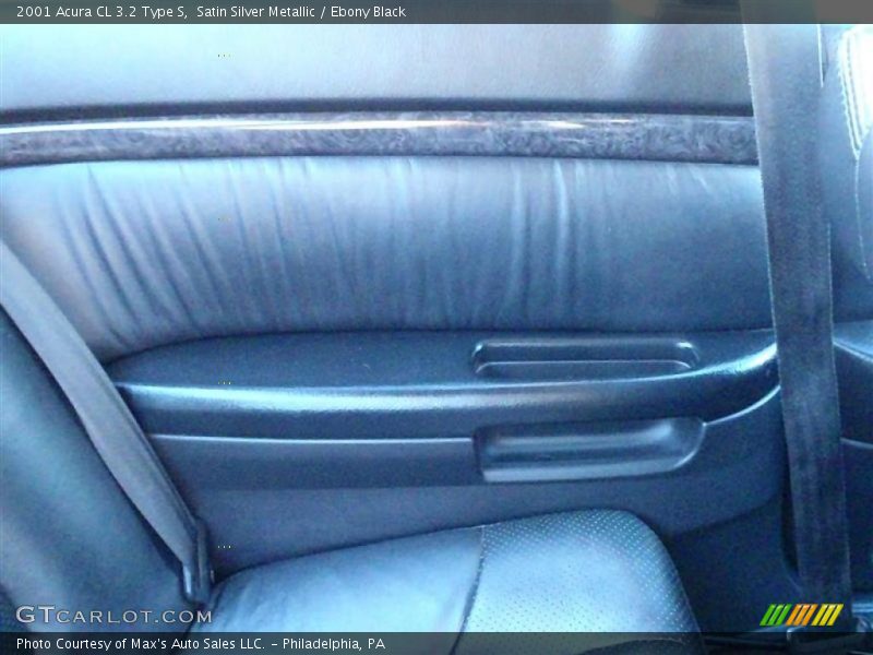 Satin Silver Metallic / Ebony Black 2001 Acura CL 3.2 Type S