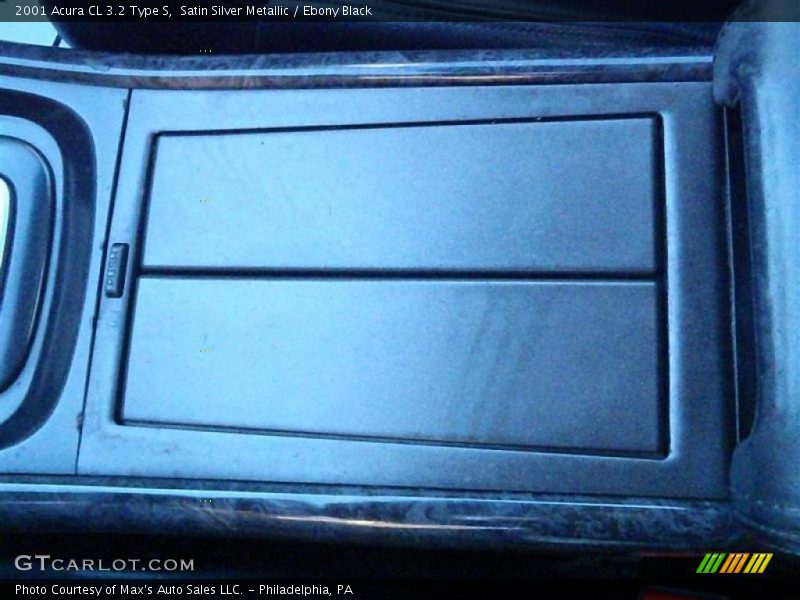 Satin Silver Metallic / Ebony Black 2001 Acura CL 3.2 Type S