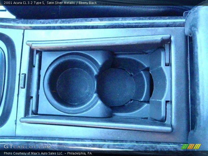 Satin Silver Metallic / Ebony Black 2001 Acura CL 3.2 Type S