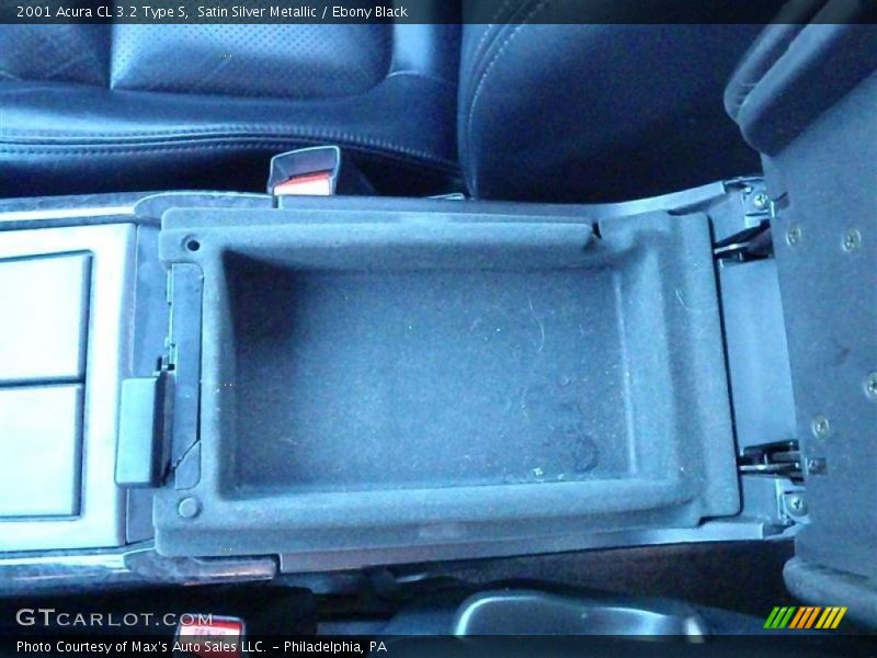 Satin Silver Metallic / Ebony Black 2001 Acura CL 3.2 Type S