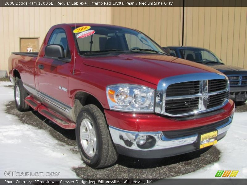 Front 3/4 View of 2008 Ram 1500 SLT Regular Cab 4x4