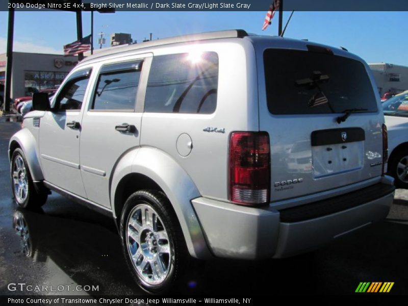 Bright Silver Metallic / Dark Slate Gray/Light Slate Gray 2010 Dodge Nitro SE 4x4