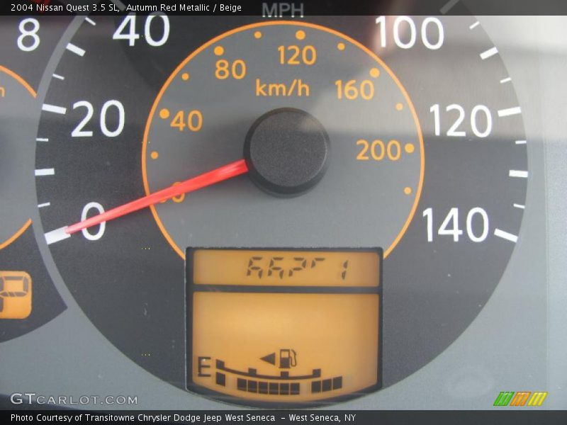 Autumn Red Metallic / Beige 2004 Nissan Quest 3.5 SL