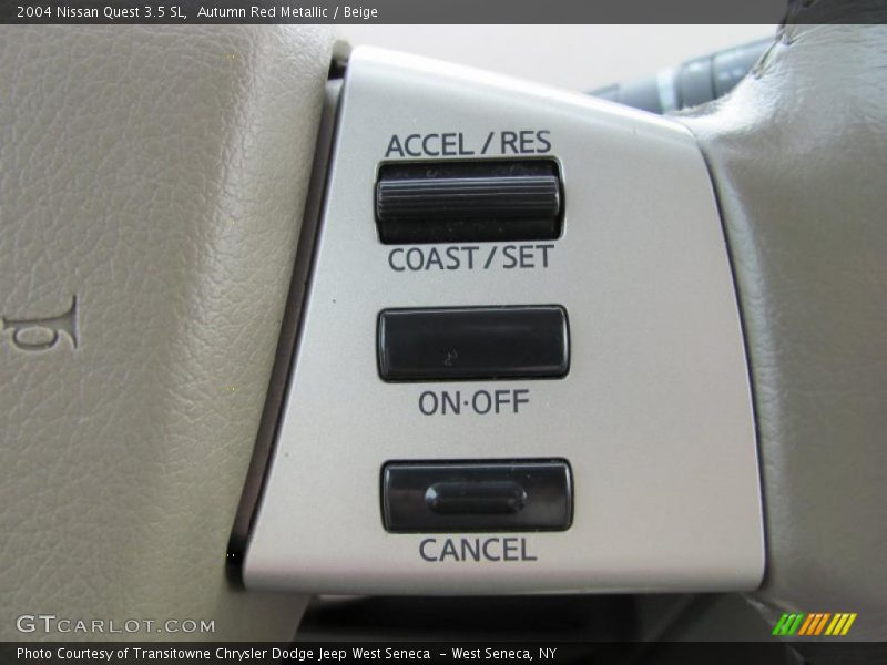 Autumn Red Metallic / Beige 2004 Nissan Quest 3.5 SL